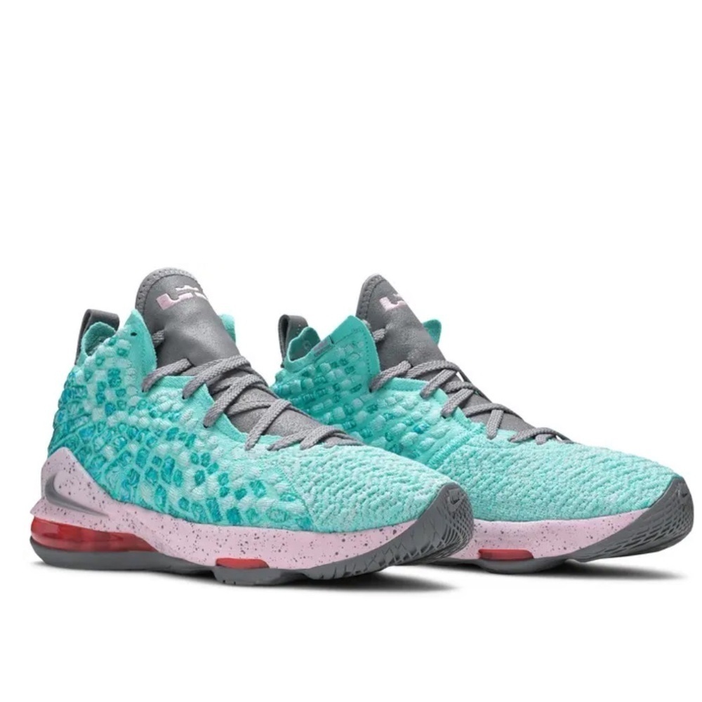 Nike Lebron 17 "South Beach" Kids' Basketball Shoes Sz 5Y
